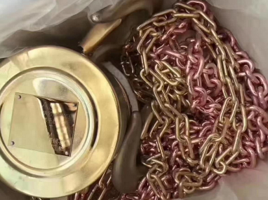 防爆手拉葫蘆遇到帶鋁涂料的鋼鐵熱工件時會失效