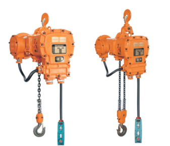 防爆環鏈電動葫蘆的電機同樣具有防爆功能